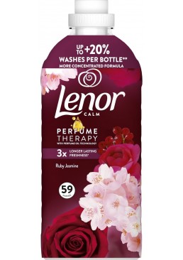 Кондиціонер для білизни Lenor "Рубіновий жасмин", 1.239 л (59 прань)